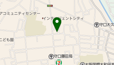 あづまやクリーニングの地図画像