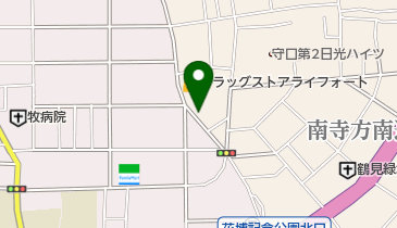 いのやクリーニングの地図画像