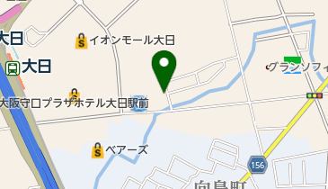 サンヨークリーニングショップの地図画像