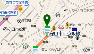 谷口クリーニング 桜通店の地図画像
