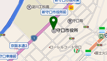 社会福祉法人守口市社会福祉協議会の地図画像