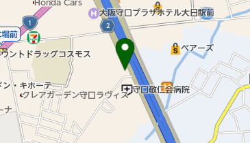 守口民主商工会の地図画像