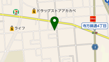 有限会社共立サイクル錦店の地図画像