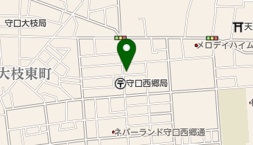 きくや寝装店の地図画像