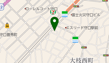 中村整骨院の地図画像