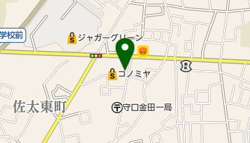 溝口接骨院の地図画像