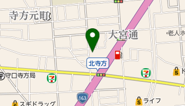 岡本モータープールの地図画像