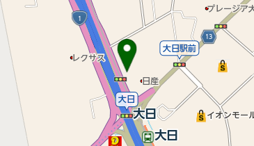 株式会社キョウシン守口店の地図画像