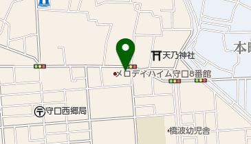 関西住宅の地図画像