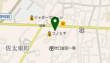 正直屋時計店の地図画像