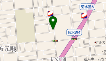 ヘアーサロンやまねの地図画像