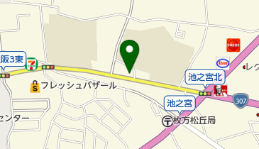 古賀鍼灸マッサージ治療院の地図画像