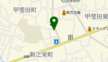 上野衣料店の地図画像