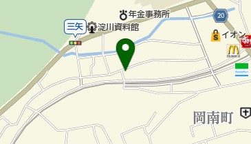 サノヤホームショップの地図画像