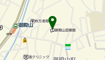 枚方市立 御殿山生涯学習美術センターの地図画像