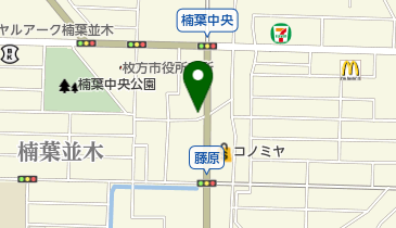 大東楽器株式会社 枚方北支店の地図画像