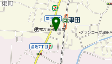 大阪珠算教育会福島教場津田教室の地図画像