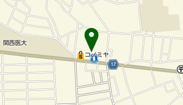 牧野そろばん学園の地図画像