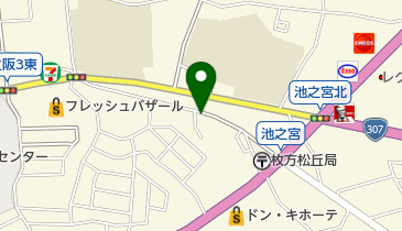 京屋の地図画像