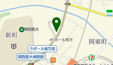 アウトプットギターの地図画像