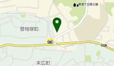 石垣商事株式会社 香里ケ丘ビルの地図画像