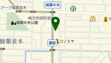 有限会社くずは金物店の地図画像