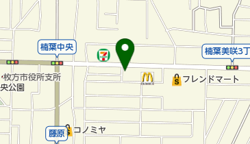 菊屋漢方薬局の地図画像