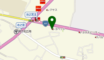 トヨタカローラ大阪株式会社 枚方中央店の地図画像