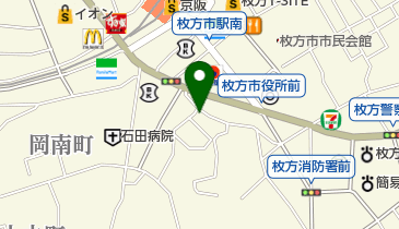 株式会社枚方スポーツの地図画像