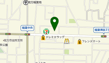 おくだ花舗の地図画像