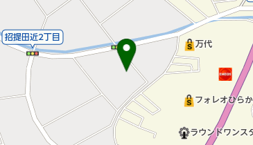 太陽工業株式会社枚方工場の地図画像