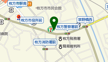 大野測量登記行政書士事務所の地図画像