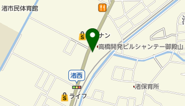 御殿山バッティングセンターの地図画像