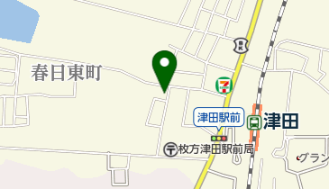 ながい美容室の地図画像