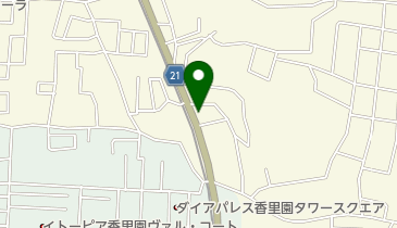 六時屋洋服店の地図画像