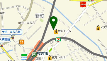 日本生命保険相互会社 ライフプラザ京阪・ご来店窓口の地図画像