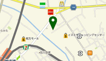 麻雀クラブリキの地図画像