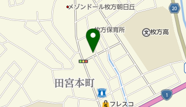 OGP薬局 枚方店の地図画像