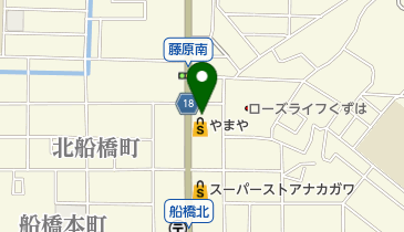 M2PLANTくずは店の地図画像