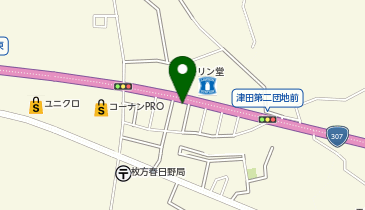 メゾンオータニの地図画像