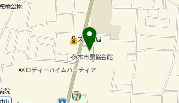 ホンダモトランド茨木店の地図画像