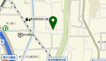 米田そろばん教室の地図画像
