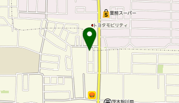 鮎川整体センターの地図画像