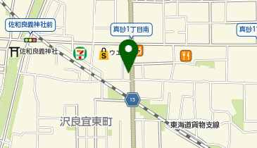整体川口の地図画像