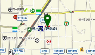 株式会社河合楽器製作所 茨木店の地図画像