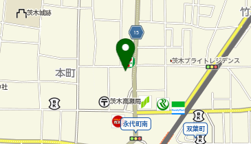 ホクト株式会社大阪支店の地図画像