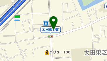 髪切虫の地図画像