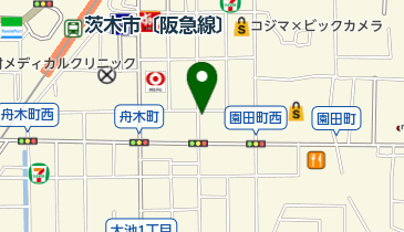 クリーニングランドケーズの地図画像