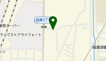 丑寅建設株式会社の地図画像