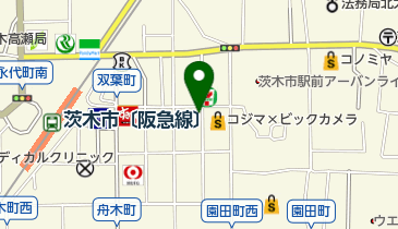 今昔きもの田口の地図画像